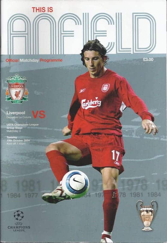Liverpool FC v Deportiva La Coruna